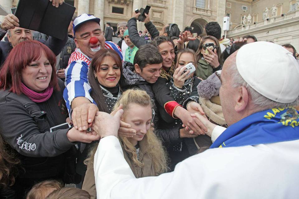I CIRCHI DA PAPA FRANCESCO: Le foto dell'Udienza