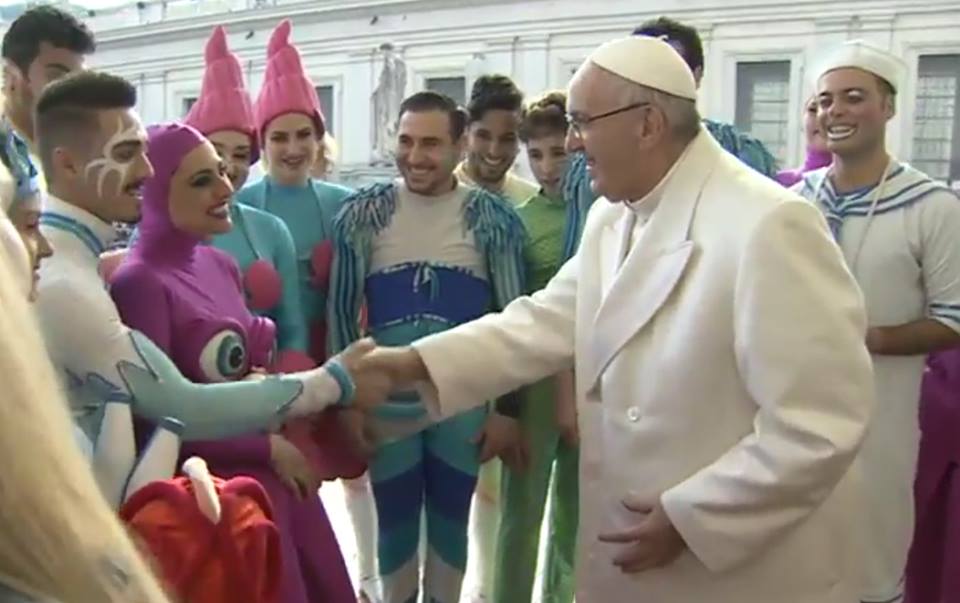 I CIRCHI DA PAPA FRANCESCO: Le foto dell'Udienza