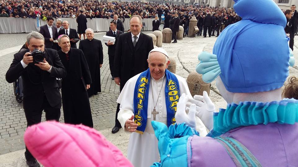I CIRCHI DA PAPA FRANCESCO: Le foto dell'Udienza